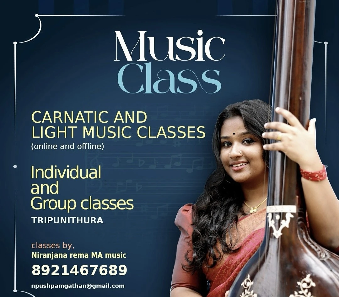 Music class & concert poster